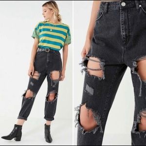 BDG Distressed Mom Jeans